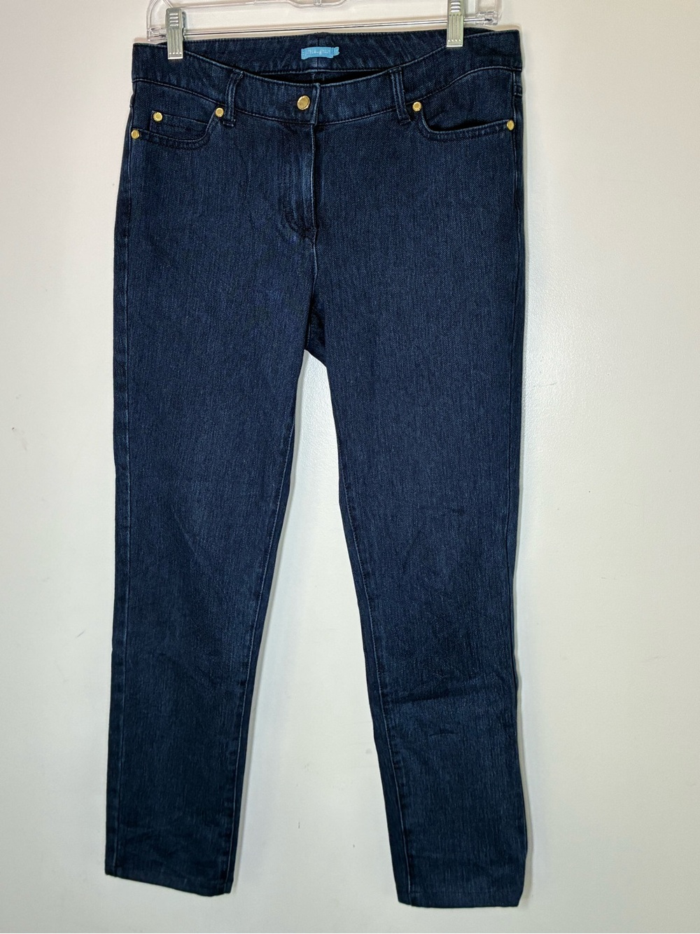J.McLaughlin Dark Wash Straight Leg Jeans Size 8